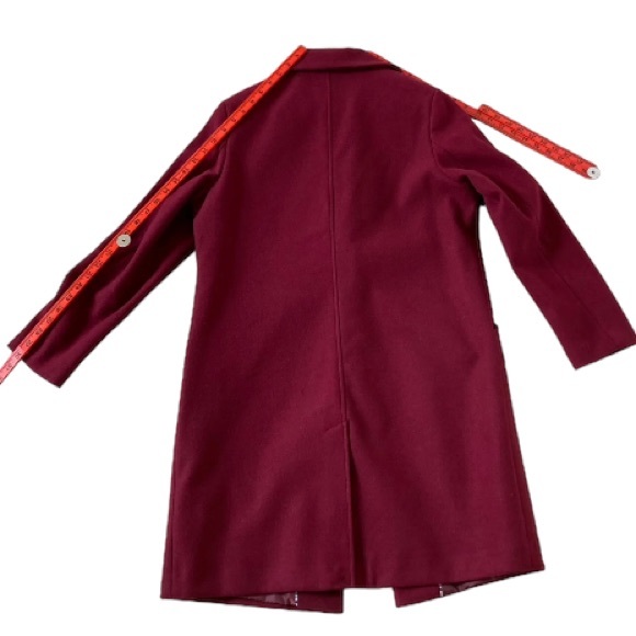 BNWT George Women's Asda Plum Burgundy Coat Size 14 - Picture 5 of 16